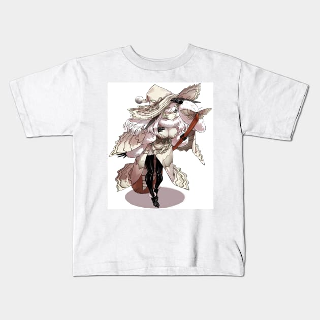 white witch moth Kids T-Shirt by harayamanawari